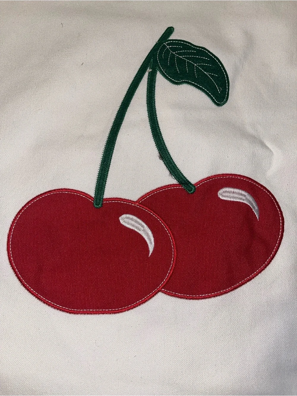 RGI Home Laundry Bag with Red Cherry Design